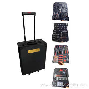 399pcs Professional Aluminium Trolley Case Hand Tool Kits